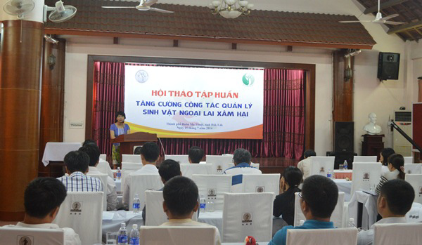 Nâng cao nhận thức về ngăn ngừa và kiểm soát sinh vật ngoại lai xâm hại ở Việt Nam giai đoạn 2015-2020