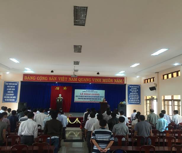 Tập huấn kỹ thuật về bảo vệ tài nguyên nước dưới đất trong hoạt động hành nghề khoan nước dưới đất