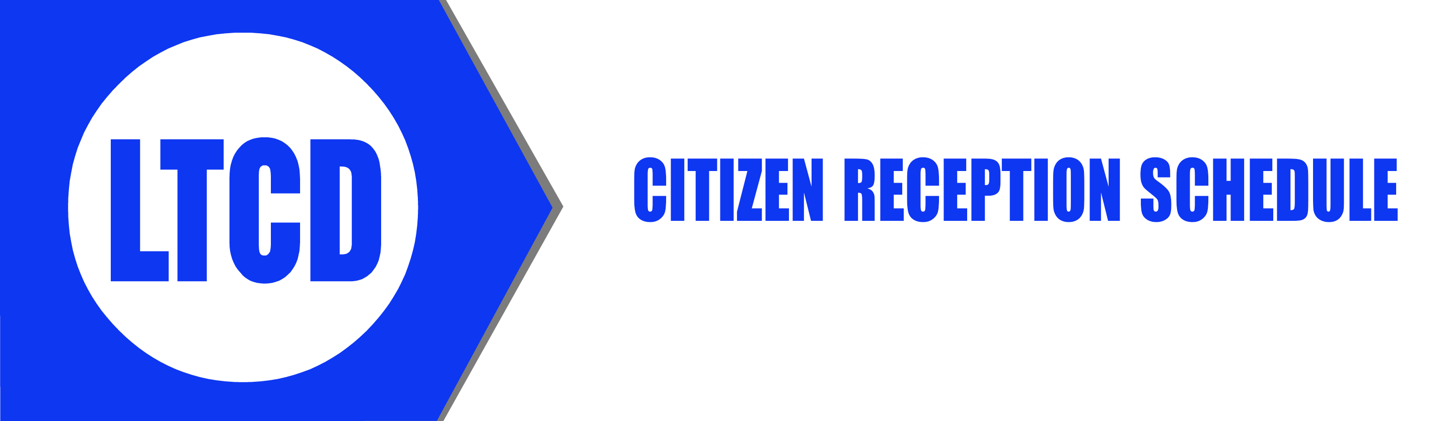 Schedule for Receiving Citizens