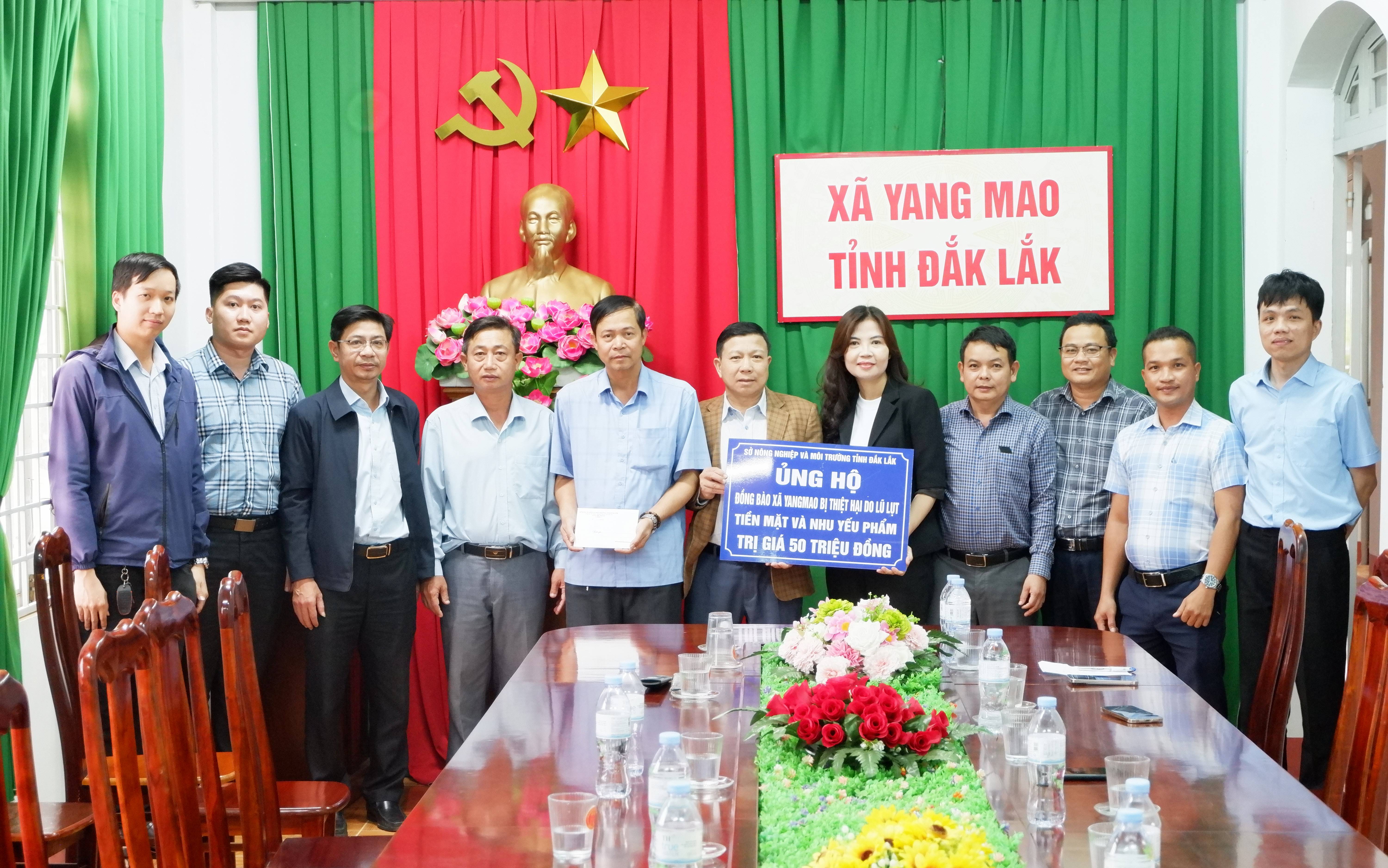 Kịp thời hỗ trợ Nhân dân xã Yang Mao khắc phục thiên tai