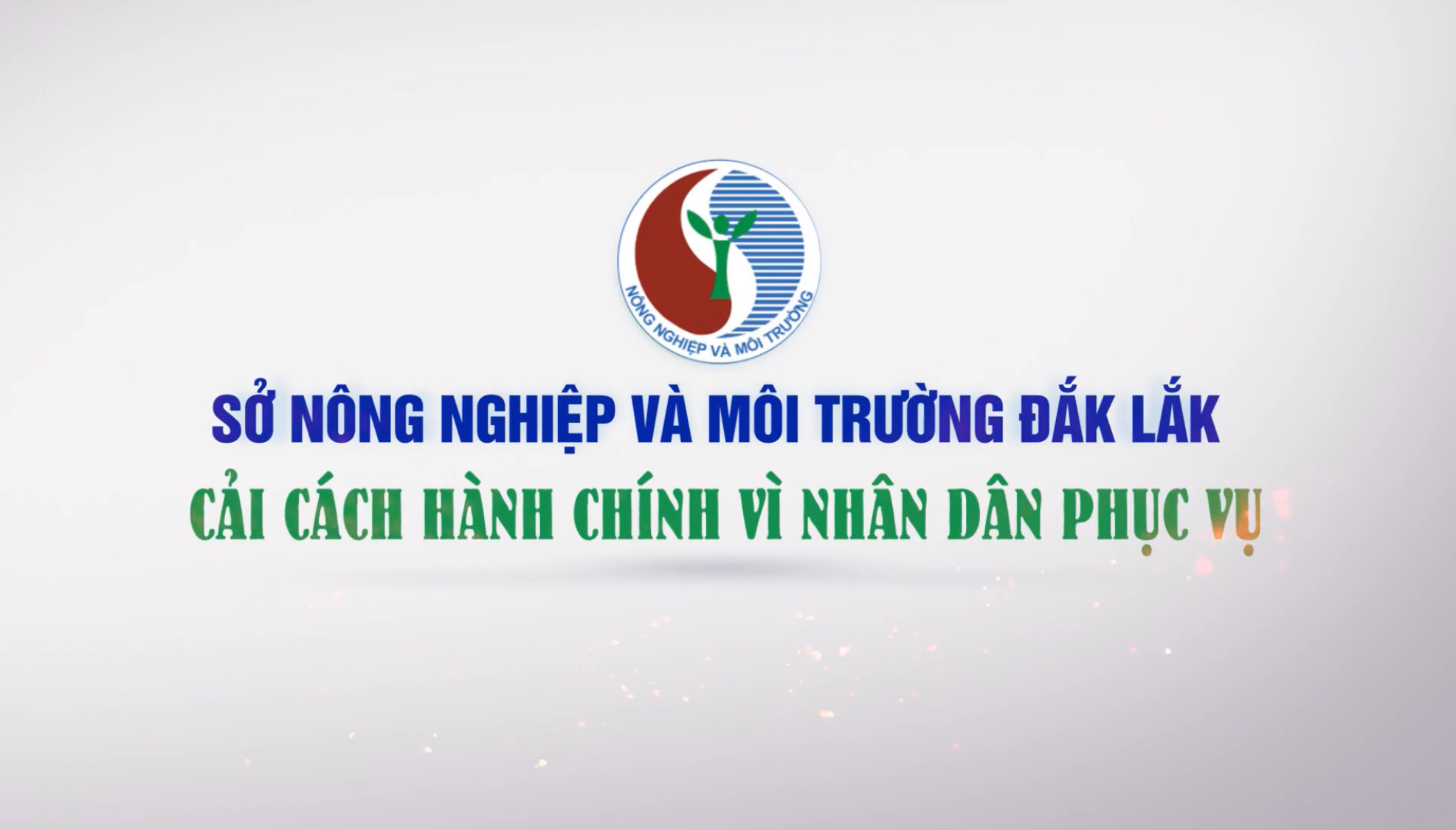 Phóng sự dự thi tuyên truyền cải cách hành chính tỉnh Đắk Lắk năm 2025 của Sở Nông nghiệp và Môi trường!